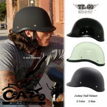 TT& CO Ретро шлем мотоциклетный шлем жокейский полушлем Томпсон бренд японский летний Круизный мотоциклетный шлем