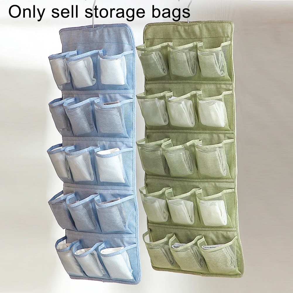 الفضاء توفير الملابس الداخلية رف خزانة حقيبة للحمل التجميل والمجوهرات الجوارب الصدرية واضح تخزين متعددة منظم جيوب أكثر من باب