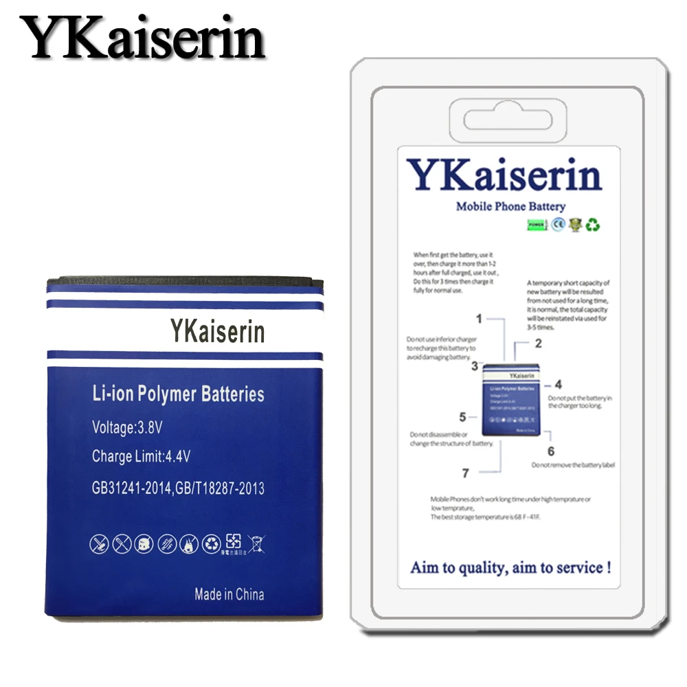 YKaiserin Класс смартфон Батарея подходит для мегафон Логин + MFLoginph 2000 мАч