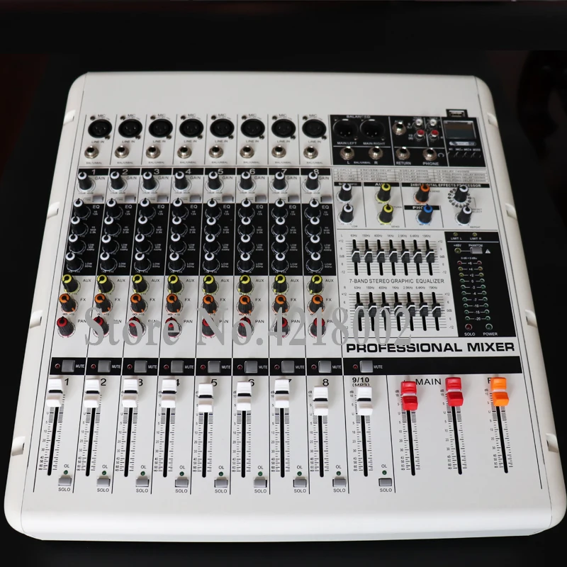 High Power 8 Channel Bluetooth Amplifier