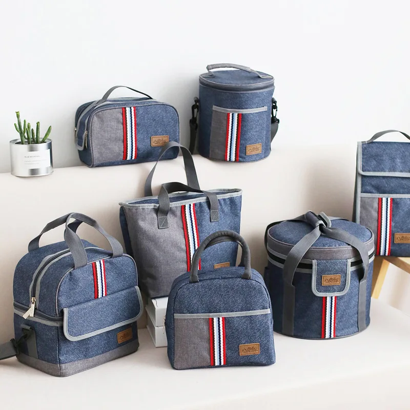 Oxford Thermal Lunch font b Bag b font Insulated font b Cooler b font Storage Women