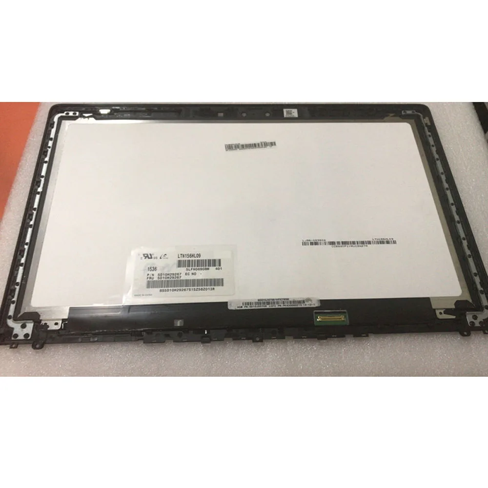 

Tested Grade A+++ For Lenovo Ideapad Y700-15 y700 15ISK Front Glass LCD Screen Display Non-Touch with frame bezel 1920*1080