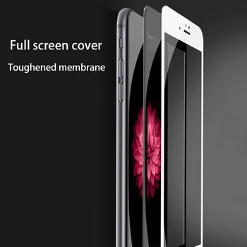 

CAMDEMS 200pcs/lot 9H 2.5D Silk print Full Covered For iphone xs max xr X 6 7 8 8plus full Tempered Glass Screen Protector