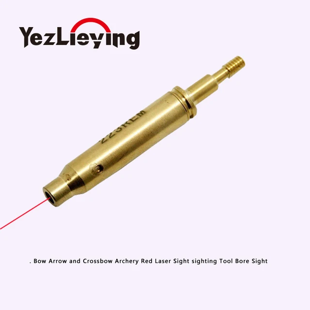 US $9.59 Crossbow Hunting Laser Brass 223REM Red Dot Laser Bore Sight Brass Cartridge Wavelength 645nm 632nm