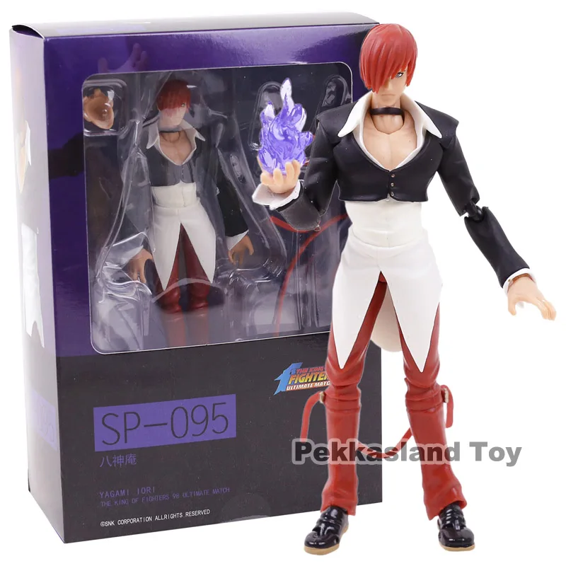 Король бойцов figma 094 кё Кусанаги/figma 095 Iori Yagami ПВХ фигурка Коллекционная модель