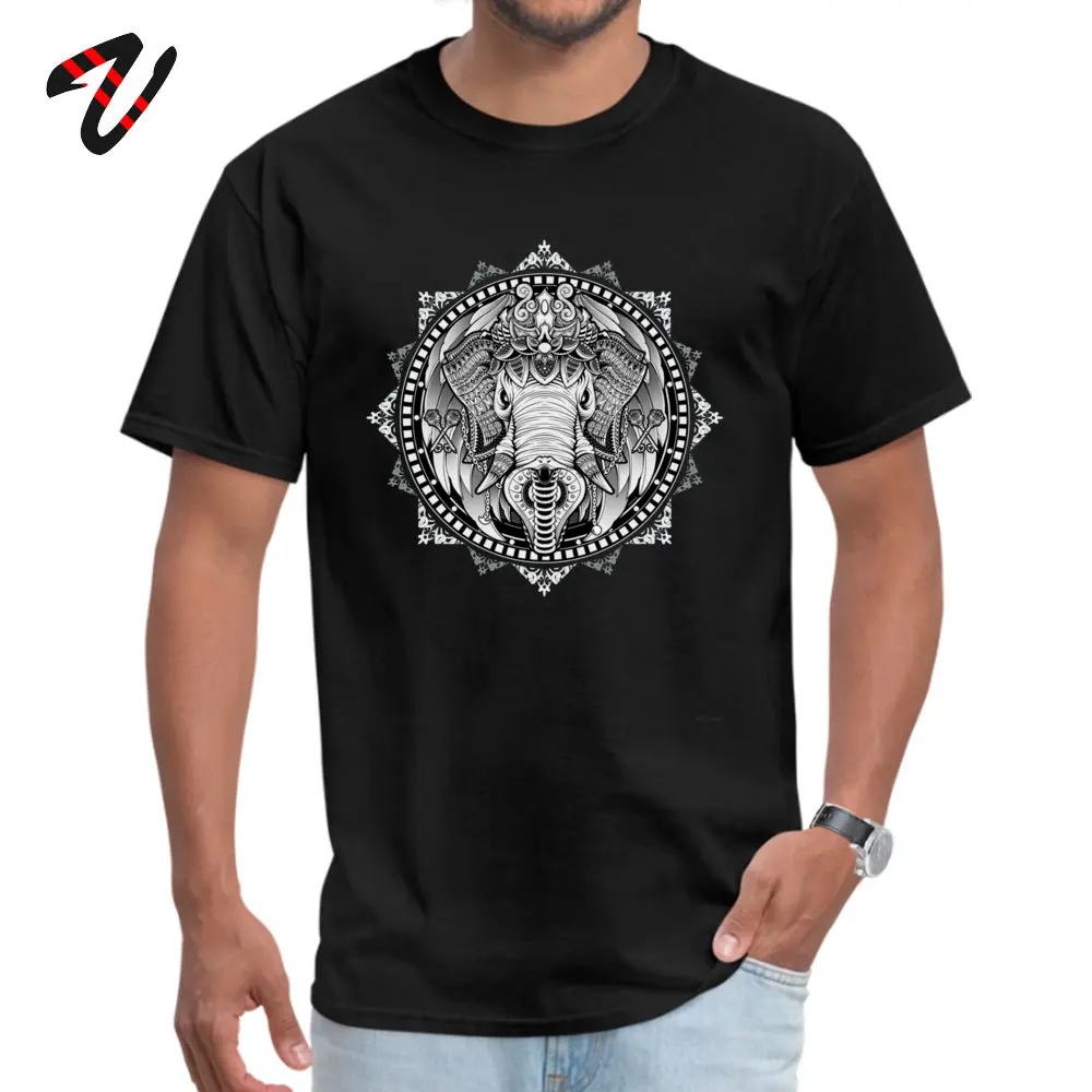 

Party Elephant Medallion T-Shirt for Men Fashion April FOOL DAY Crewneck Photographer Fabric Javascript T-Shirt Top T-shirts