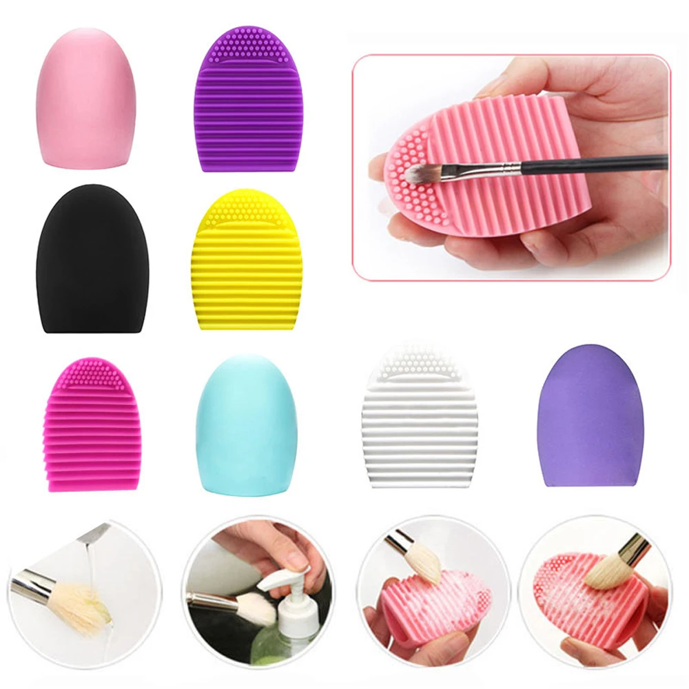 

1Pc Brush Cleaner Silicone Makeup Washing Tools Makeup Brushes Cleaning Scrubber Board Beauty Tool Cosmetic Brush Cleaner Tool
