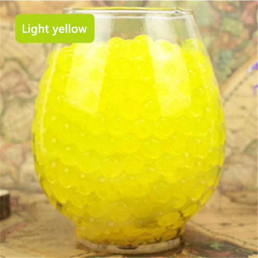 1000pcs crystal mud water absorbing resin ball ocean baby crystal soil