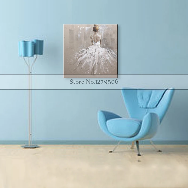 Oil-Painting-hand-painted-Oil-Painting-on-Canvas-Abstract-Wall-Art-for-Home-Decoration-Long-skirt