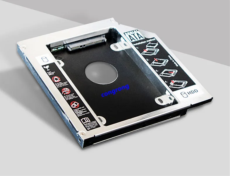 2 5 &quotSATA жесткий диск HDD SSD Caddy адаптер лоток для Lenovo IdeaPad G565 G570 G575 G580 G585 G770 G500 12 7