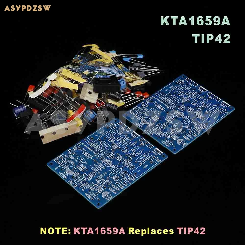 2 CH стерео QUAD405 KTD1047 Мощность усилитель 100 Вт + вт DIY Kit/готовая плата|amplifier diy|power