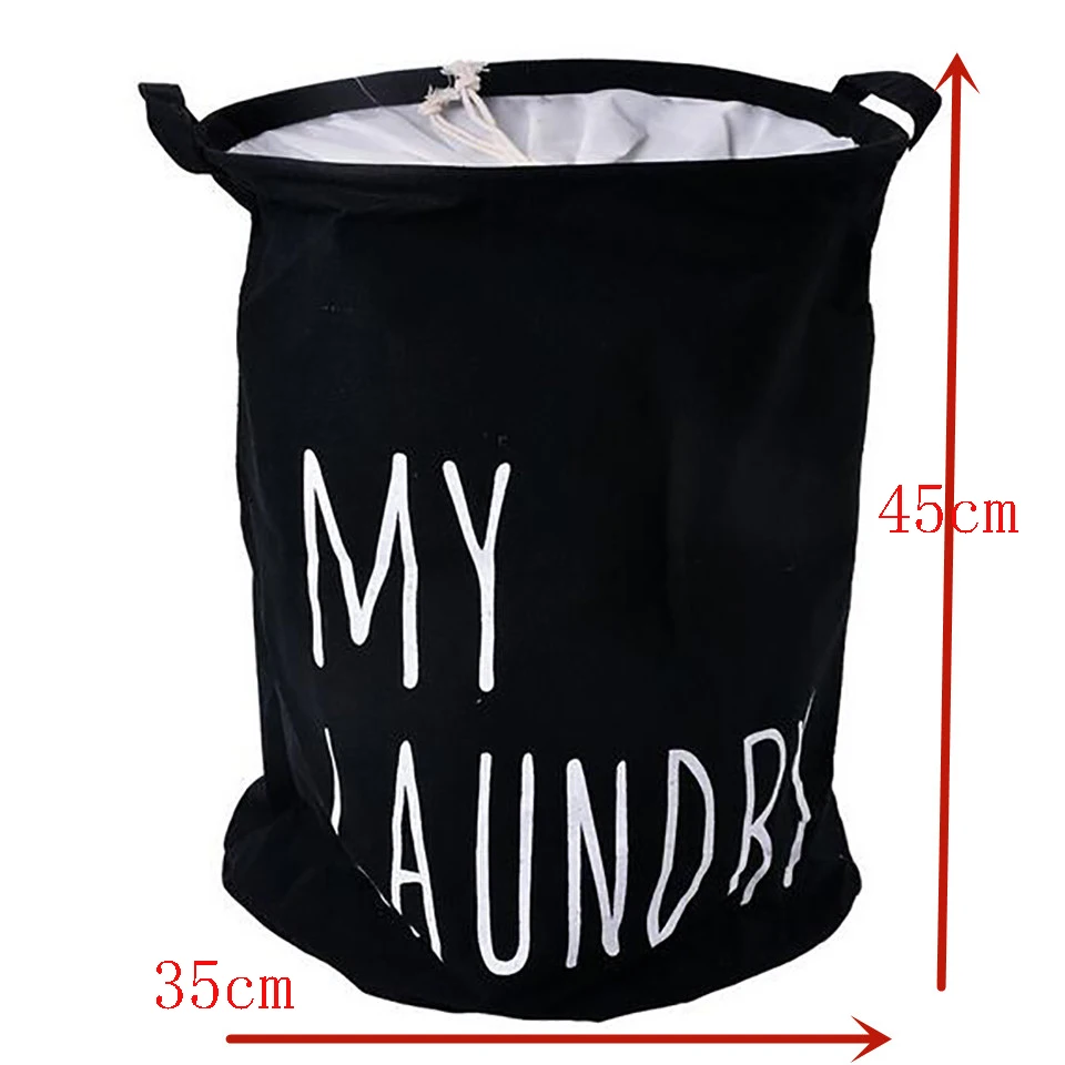 جديد بلدي LUNDRY أربعة اللون القطن الكتان سلال الغسيل تخزين برميل للماء ملزم القذرة الملابس لعب النثرية تخزين