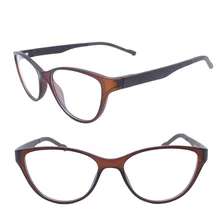 JH1185 в повседневном стиле ультралёгкий с цвет gradiently полный оправы очки "кошачий глаз" ардер TR90 оправы для очков для женщин