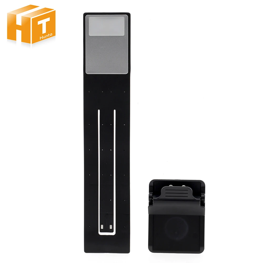 

Portable LED Reading Book Light With Detachable Flexible Clip USB Rechargeable Lamp For Kindle/eBook Readers