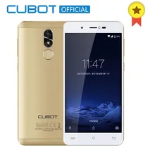 Cubot R9 4 ядра MT6580 Android 7.0 отпечатков пальцев 2 ГБ Оперативная память 16 ГБ Встроенная память смартфон 5.0 дюймов 1280×720 HD экран 13.0MP Камера Celular