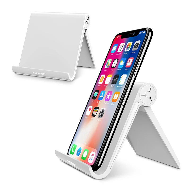 

FLOVEME Desk Mobile Phone Holder Stand For iPhone X 7 6 Samsung Xiaomi Smartphone Holders Mount For iPad Pro Tablet Stand Holder