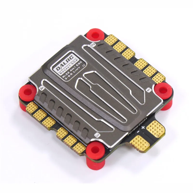 30,5*30,5 мм DALRC Rocket 50A/45A 3-6S Blheli_32 DSHOT1200 готов 4 в 1 ESC& F722 двойной STM32F722RGT6 F7 набор полетных контроллеров