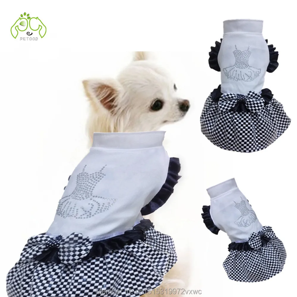 Pet Dress For Dogs Cats Clothes Clothing For Small And Large Animals