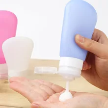 Silicone Cosmetics Empty Bottles Body Wash Shampoo Travel Washing Bags Silicone Lotion Bottles Bottled Sets Lotion potable cute cartoon empty container silicone shower sub bottled travel set toiletry bottles for shampoo lotion liquid