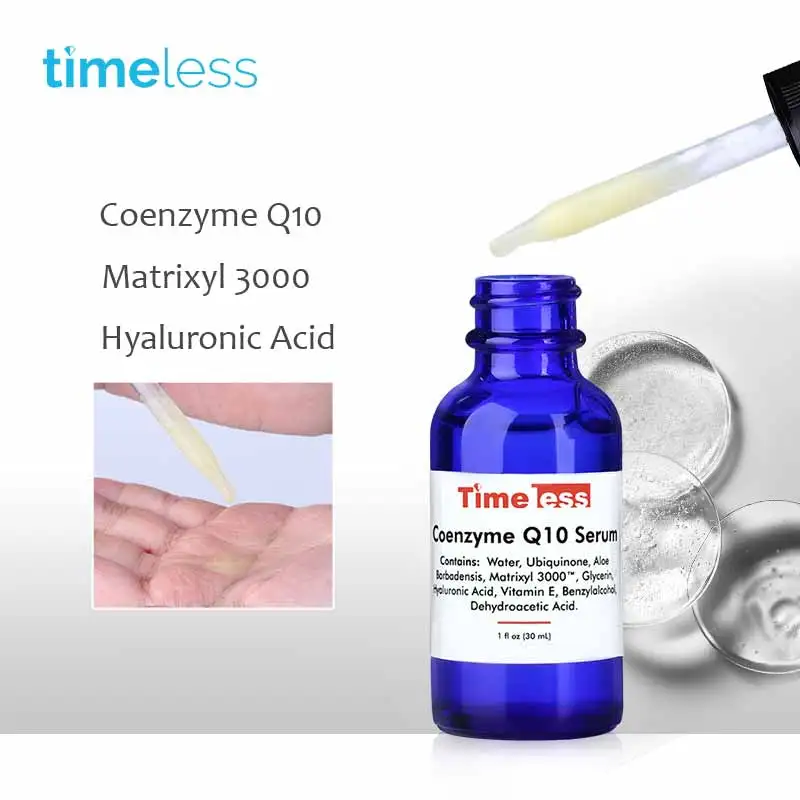 Buy Timeless Anti Wrinkle Serum COENZYME Q10 Matrixyl 3000 Hyaluronic Acid Face Serum 1 oz 30ml