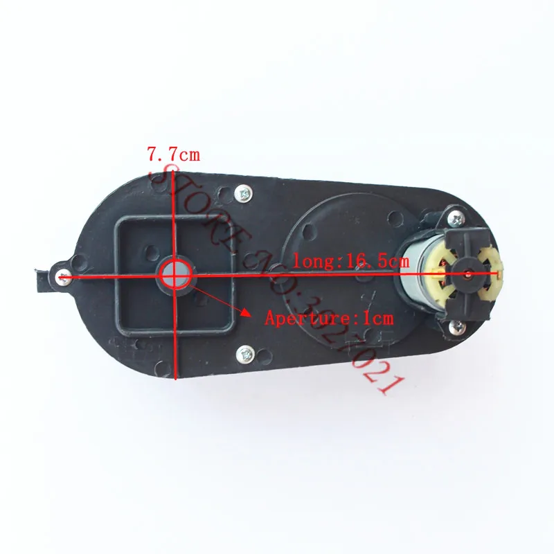 Детский электромобиль коробка передач с мотором 12 v/6В детская езда на электромобиль двигатель коробка передач, детское автомобильное кресло передач редуктора, 390 коробки передач