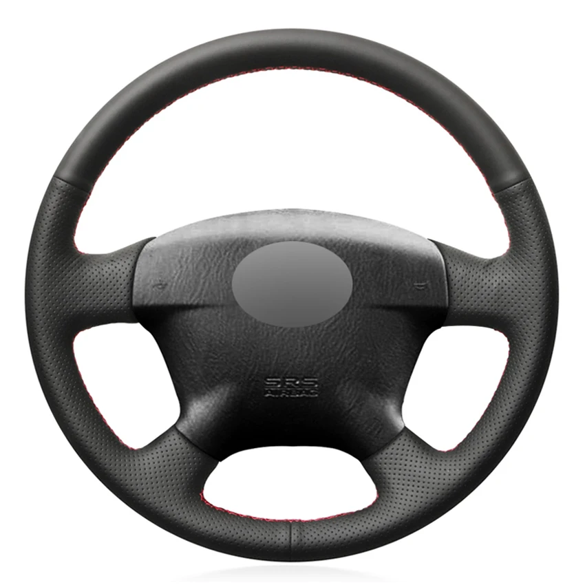 Us 14 27 16 Off Black Pu Faux Leather Hand Stitched Car Steering Wheel Cover For Honda Civic 2001 2002 Civic Hybrid 2003 In Steering Covers From