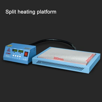 

JF976C split heating platform preheating screen heating unit constant temperature heating station LED lamp bead repair station