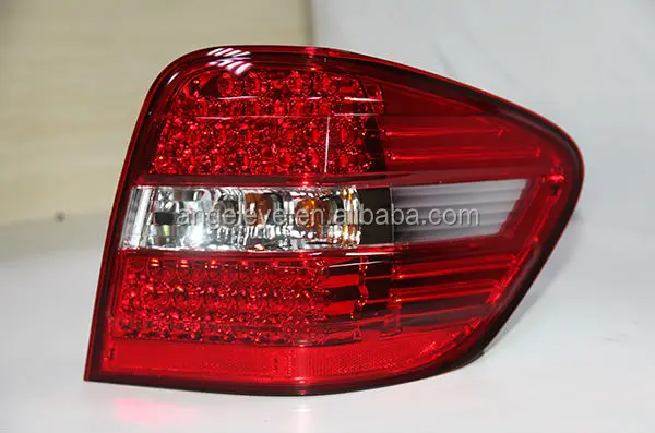 Top For Mercedes-Benz W164 ML350 ML500 LED Tail Light Red Black Color 2006-2011 0