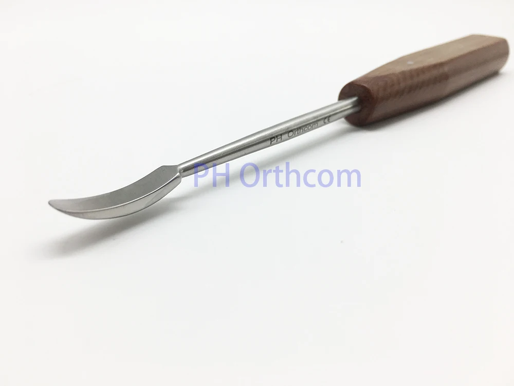 Periosteal Elevator with wood handle 190mm VET Mini Fragment Instrument