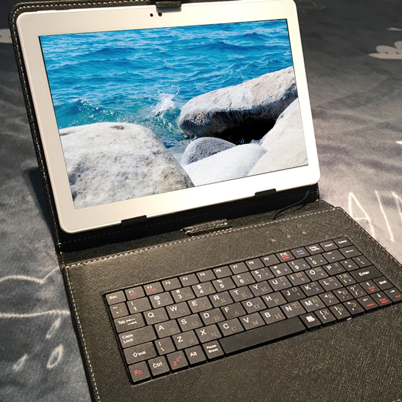 10.1 inch original 3G mobile phone 10 core Android smart tablet 128GB ROM dual SIM card Google WIFI tablet free gift keyboard