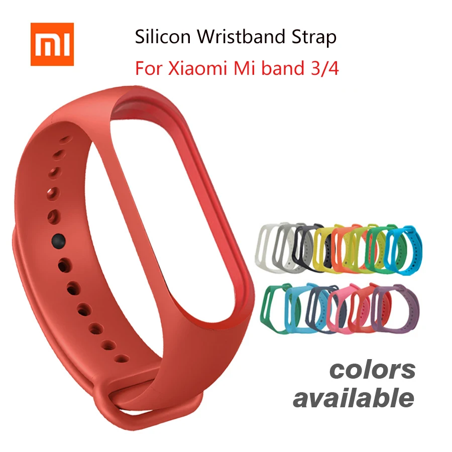 Браслет для Xiao mi band 3 mi Band 4 спортивный ремешок силиконовый ремешок для mi band 3 mi band 4 аксессуары браслет ремешок