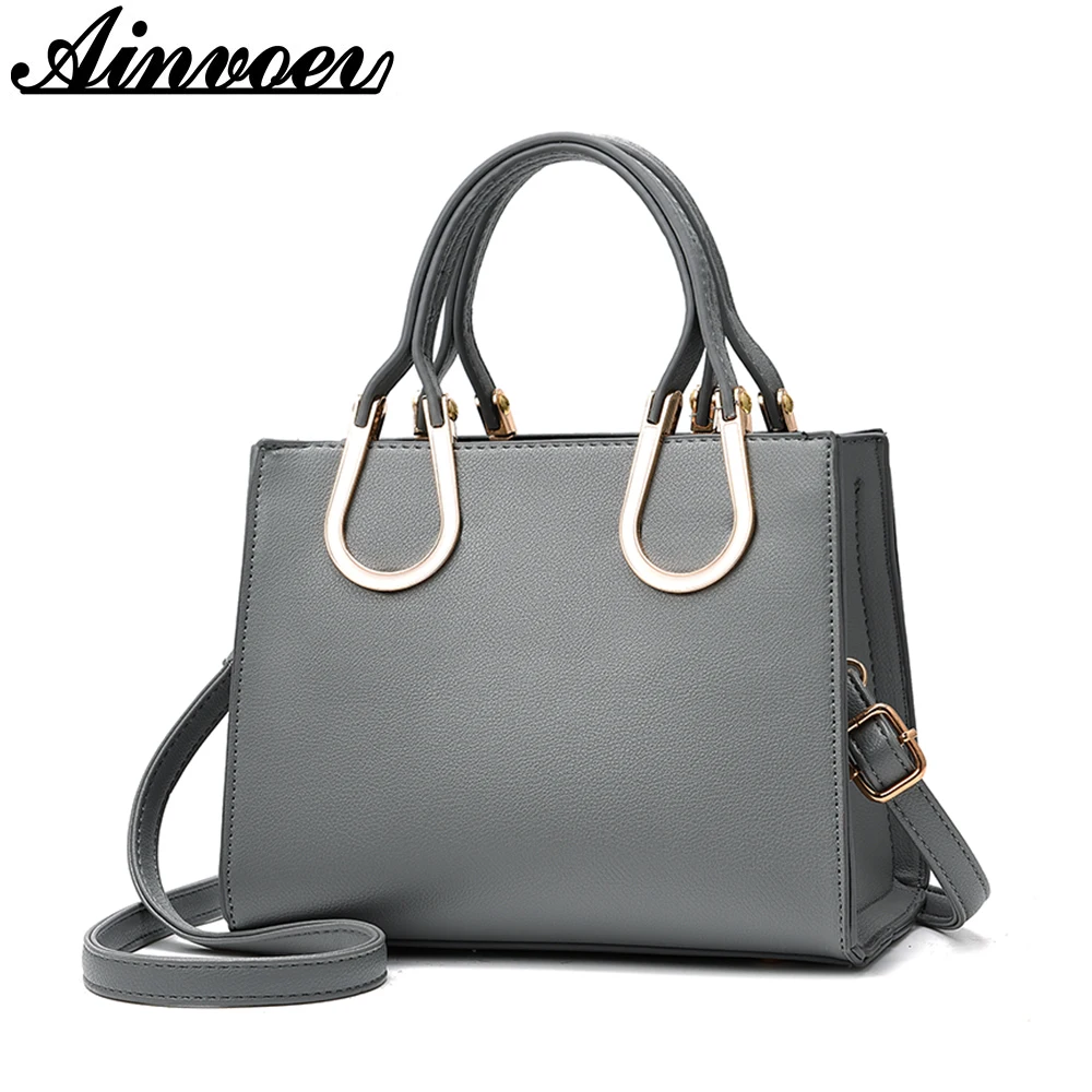 

Ainvoev luxury handbags women bags designer Female Messenger Shoulder Bags Tote women PU leather handbags bolsa feminina a3441