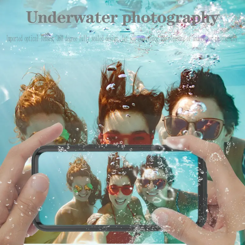 IP68 للماء حالة هواوي زميله 20 الموالية حالة فوندا هواوي Mate20 الموالية المياه واقية غطاء 360 حماية واضحة ل زميله 20Pro حالة