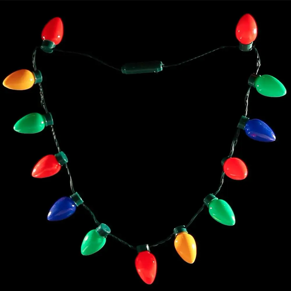 Christmas Bulb Necklace Party (17)