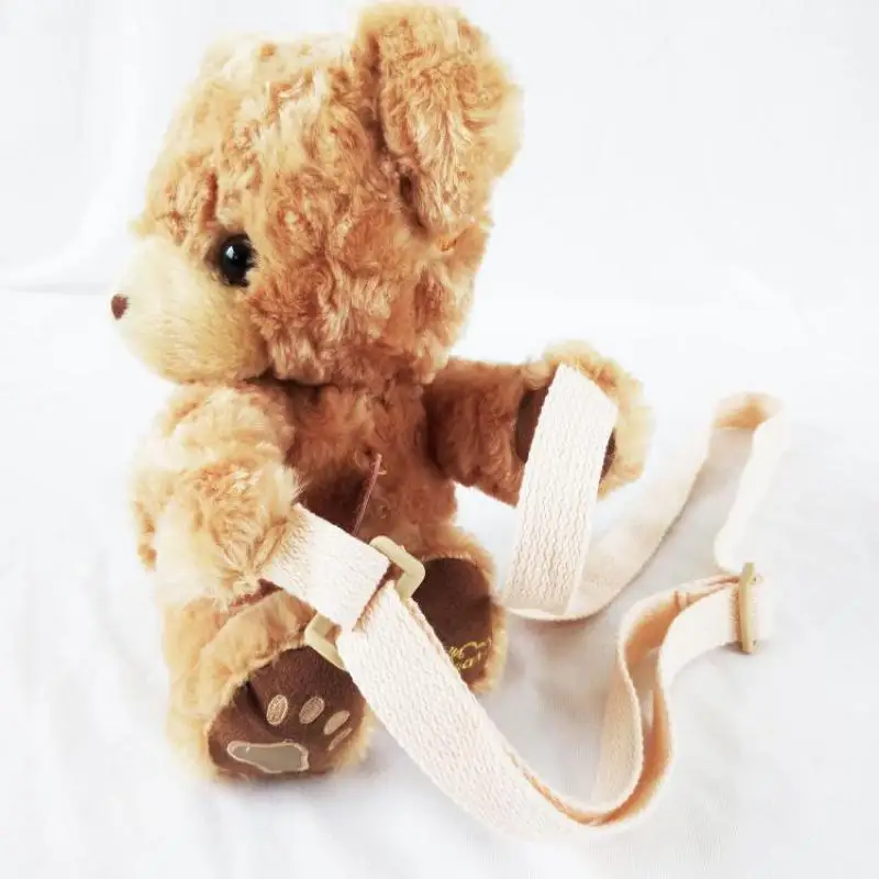 Cute Teddy Bear Plush Toy Backpack Soft Kids Children School Bag Best Gift For Children Girls Birthday Gifts Good Quality