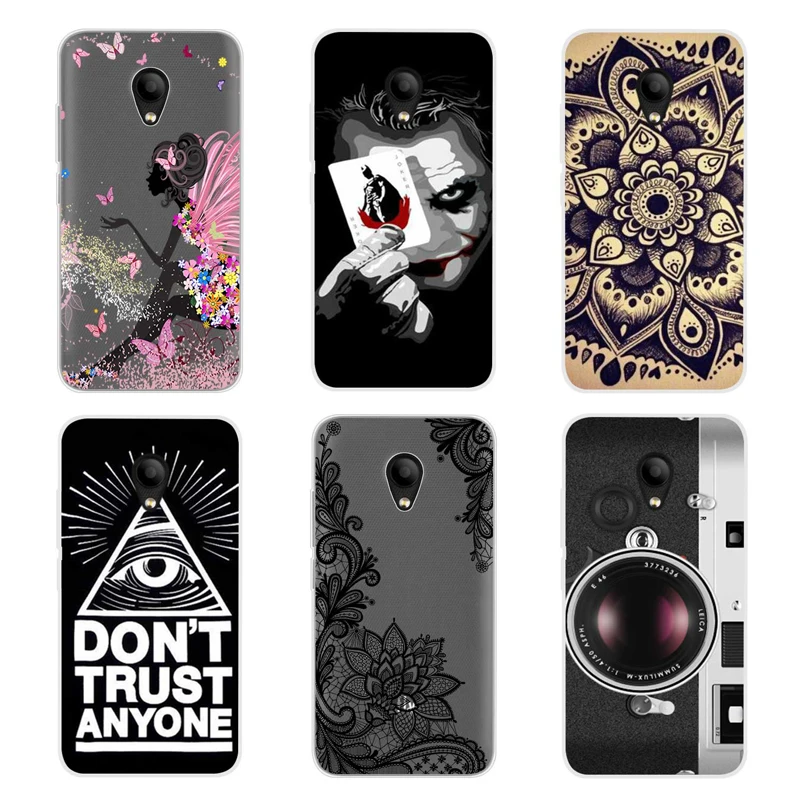 

For Fly Fs407 Stratus 6 Case Cover Cartoon Soft Silicone Phone Cover Case For Fly Stratus 6 Fs407 protective case Cool Pattern