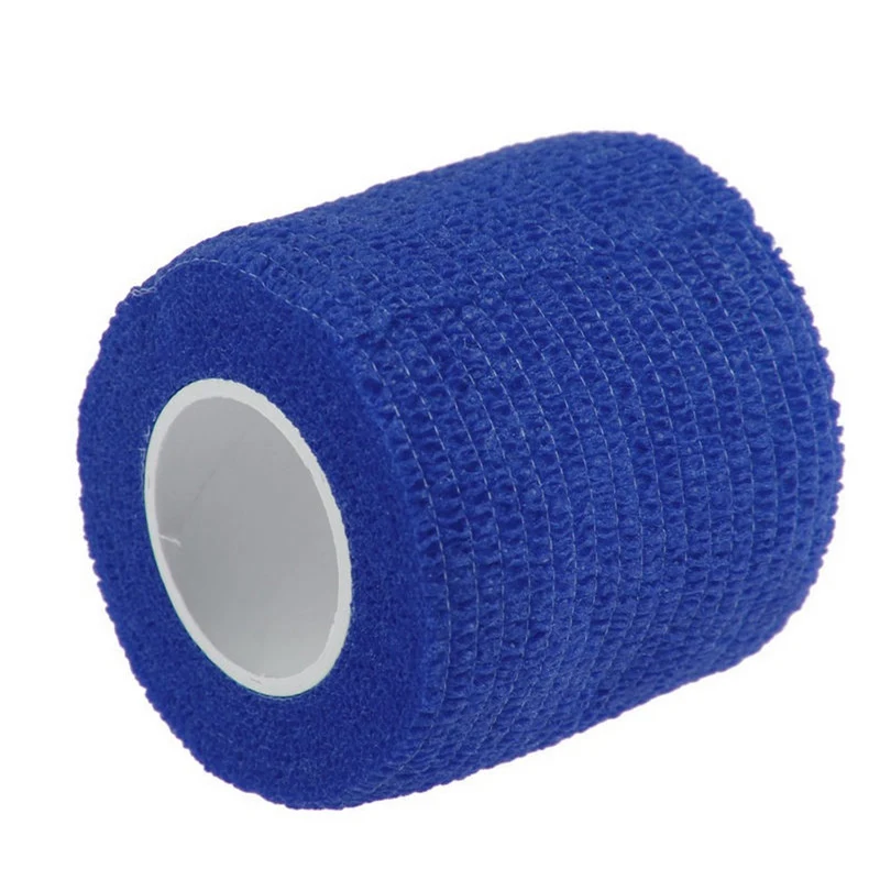 4,5 м нетканый материал клейкая повязка обертывание кинезиологическая самоклеящаяся повязка обертывание s эластичная Handguard лента для первой помощи стрейч - Цвет: Blue