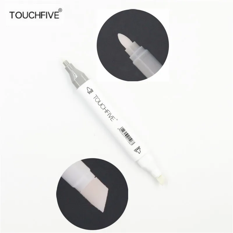 TOUCHFIVE 0 Colorless Blender Marker Alcohol Based Ink Double Head Sketch Marker Set For Artist
