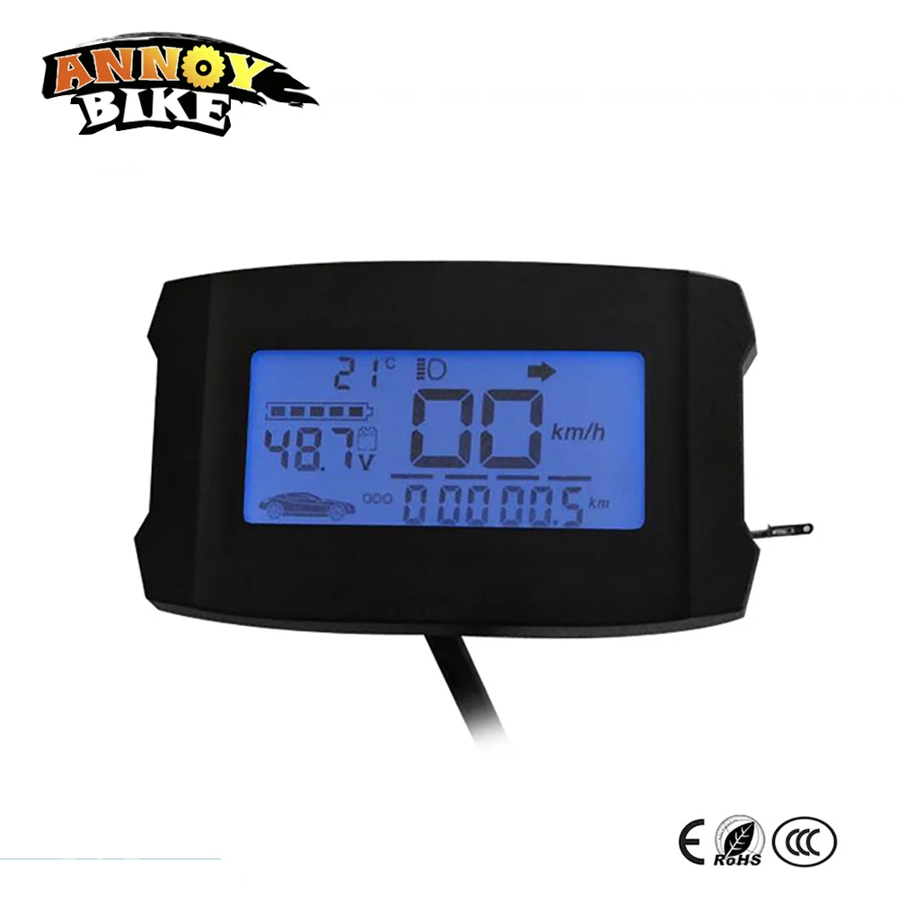 48v 60v 72v 84v 96v Electrice Bike Scooter LCD Display Electric Bicycle Accessories Waterproof LCD Display Ebike Computer цена 48v 60v 72v 84v 96v Electrice Bike Scooter LCD Display Electric Bicycle Accessories Waterproof LCD Display Ebike Computer цены онлайн