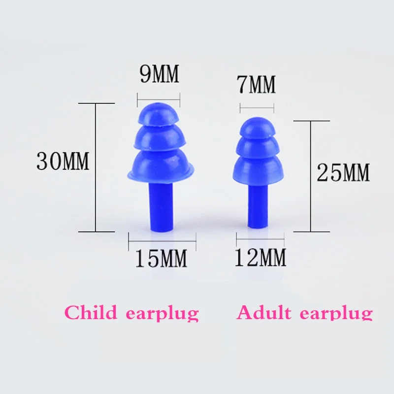 Children/Adult Swimming Ear Clips Soft Silicone Children Swimming Ear Clips Water Sports Wear Accessories Swimming Ear Clips Box