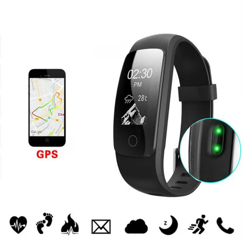 

Fitness Watch Pulsometer Watches Heart Rate Monitor Smart Band Pedometre Smart Bracelet Vibrating Alarm Clock For xaomi xiomi