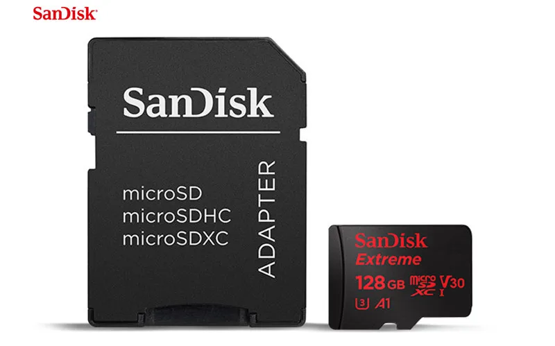 Двойной Флеш-накопитель SanDisk Extreme PRO карты памяти 32 Гб узнать Скорость до 100 МБ/с. microSDHC/micro SDXC UHS-I микро SD карты U3 V30 в формате 4K UHD