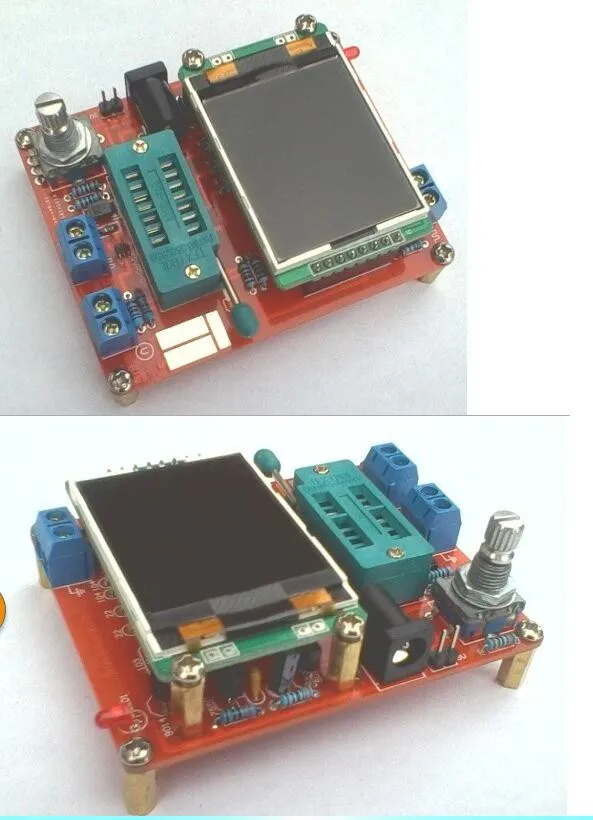 TFT ЖК-дисплей M328 Транзистор тестер LCR диод емкость ESR измеритель напряжения ШИМ квадратная волна генератор сигналов частоты