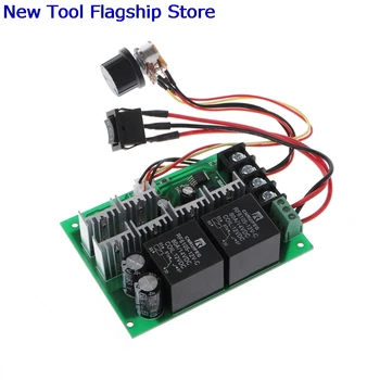 

DC 10-50V Motor Speed Controller Reversible PWM Control Forward Reverse Switch