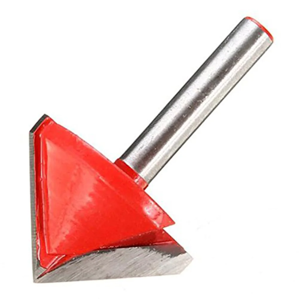 

V Groove Router Bits 60/90/120 Degree Tungsten Steel CNC Engraving Wood Working Tool Milling Cutter Machine Accessories