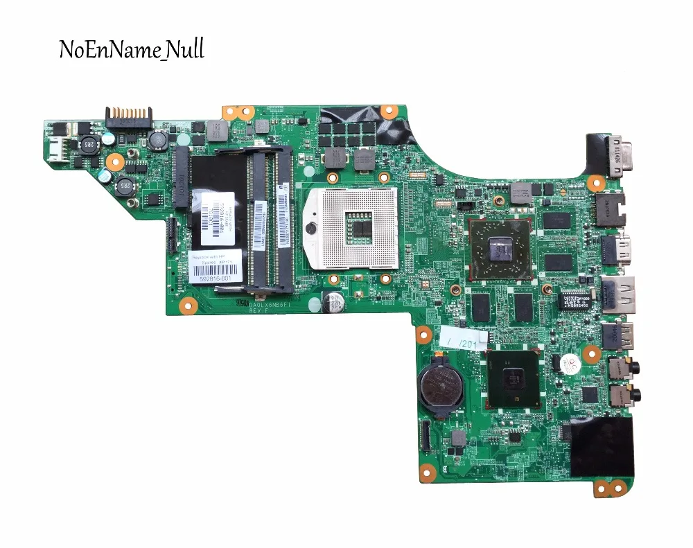 630278-001 615278-001 شحن مجاني ل HP DV6 DV6T اللوحة 592816-001 DA0LX6MB6H1 اللوحة 100% العمل وعد جودة سريع