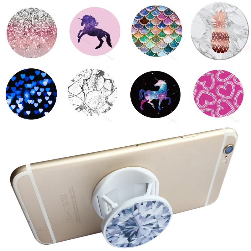 

Round Phone Stand Desktop Flexible Support Bracket Hand Lazy Flexible Mobile Table Holder Mount for Iphone 8 X Universal