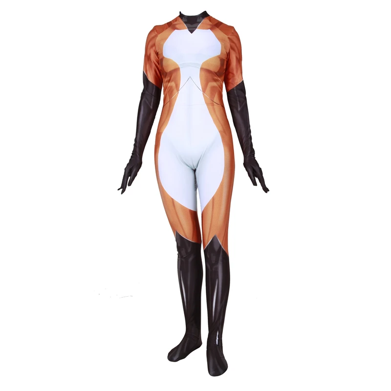 Для взрослых и детей, Женский Drangon ошибка косплэй Zentai боди супергероя комбинезоны Божья коровка костюм Хэллоуин Tikki BOOCRE