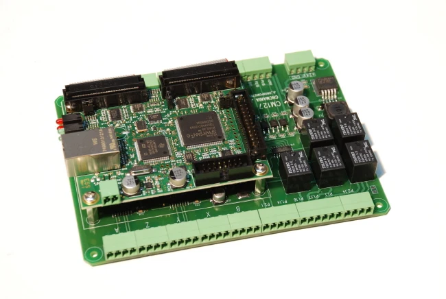 5 оси CNC Mach3 Breakout Board+ Ethernet Гладкий степпер, Mach3, контроллер движения, CM127