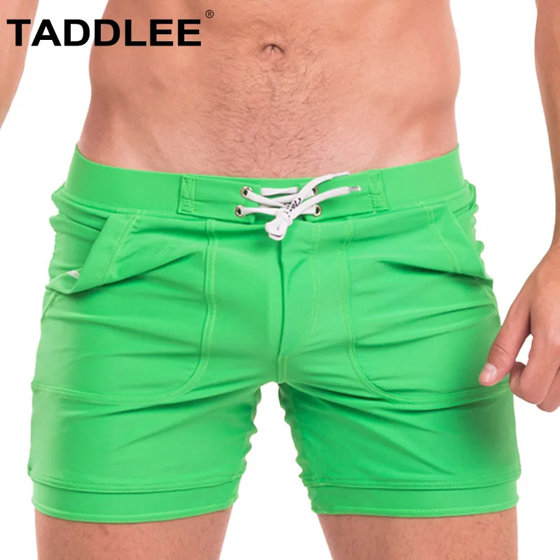mens bathing suits with pockets